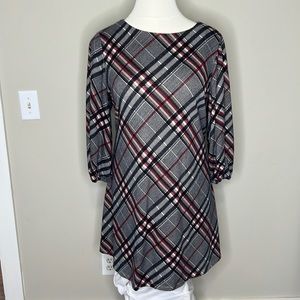 Jessica Howard Long-Sleeves Swing dress 2X